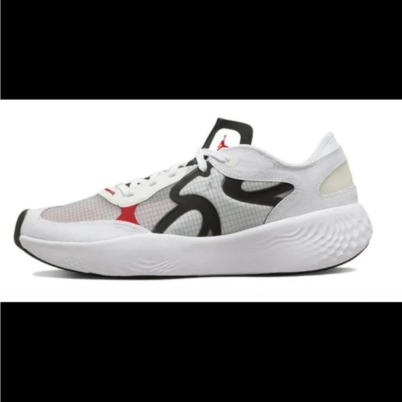 Size 13 Men's Jordan Delta 3 Low White/Chile Red-Black (DN2647 160) - Picture 2 of 8